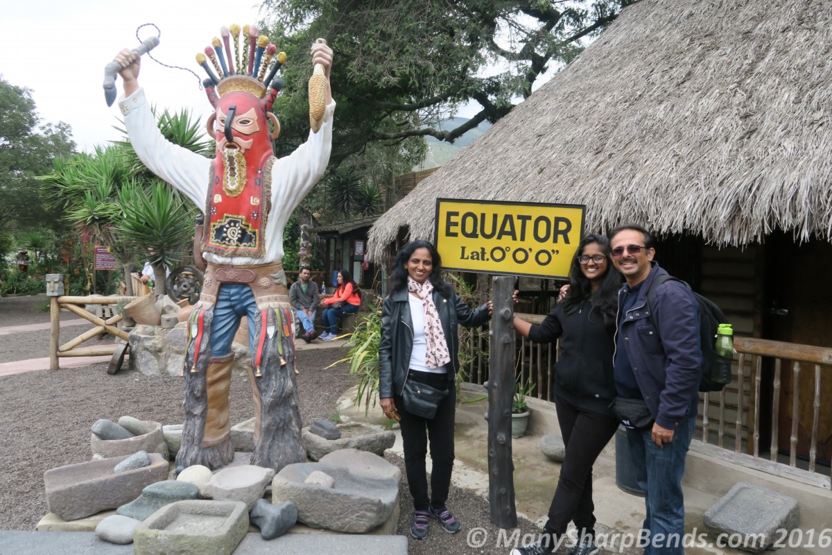 In the Middle of the World!